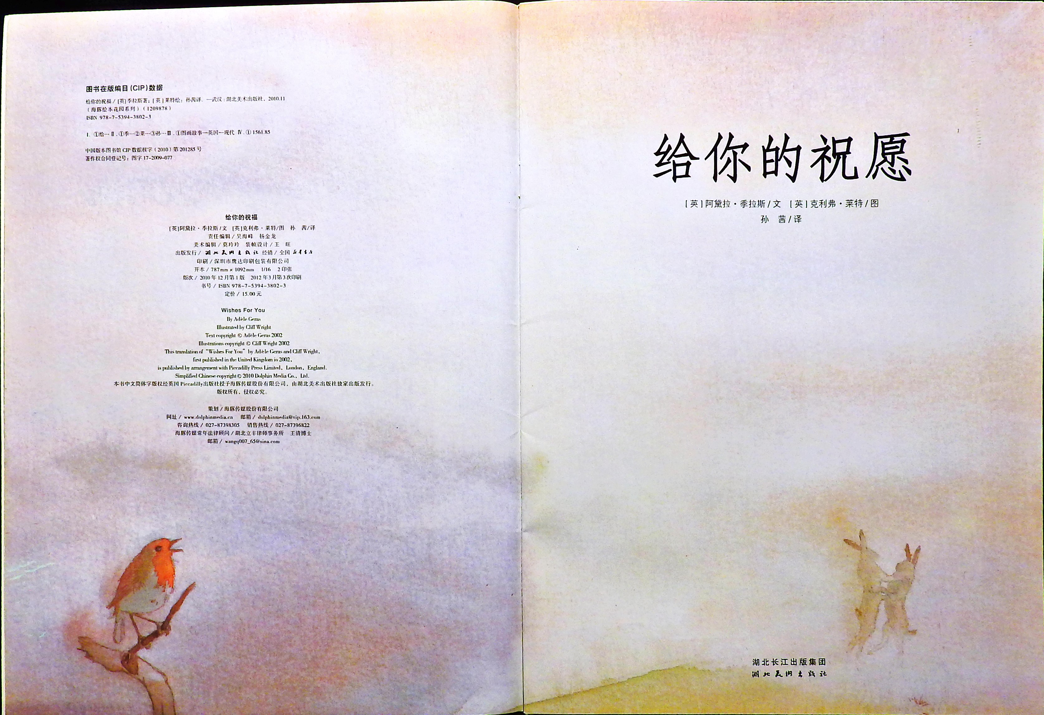 给你的祝愿 (03),绘本,绘本故事,绘本阅读,故事书,童书,图画书,课外阅读